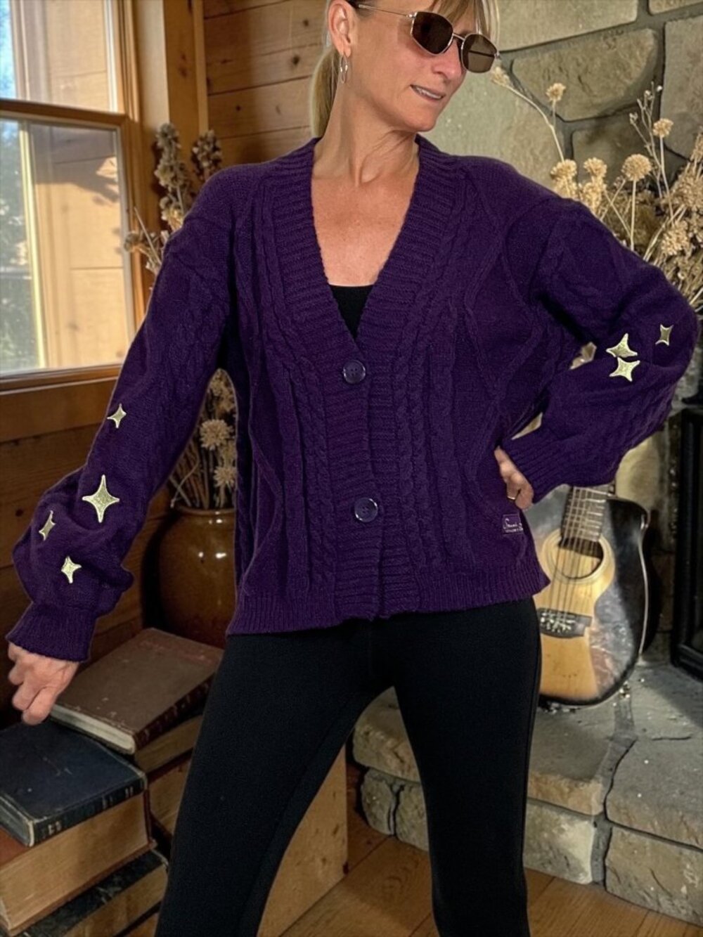Taylor Swift Speak Now Taylor's Version Cardigan Sweater XS/SM Purple